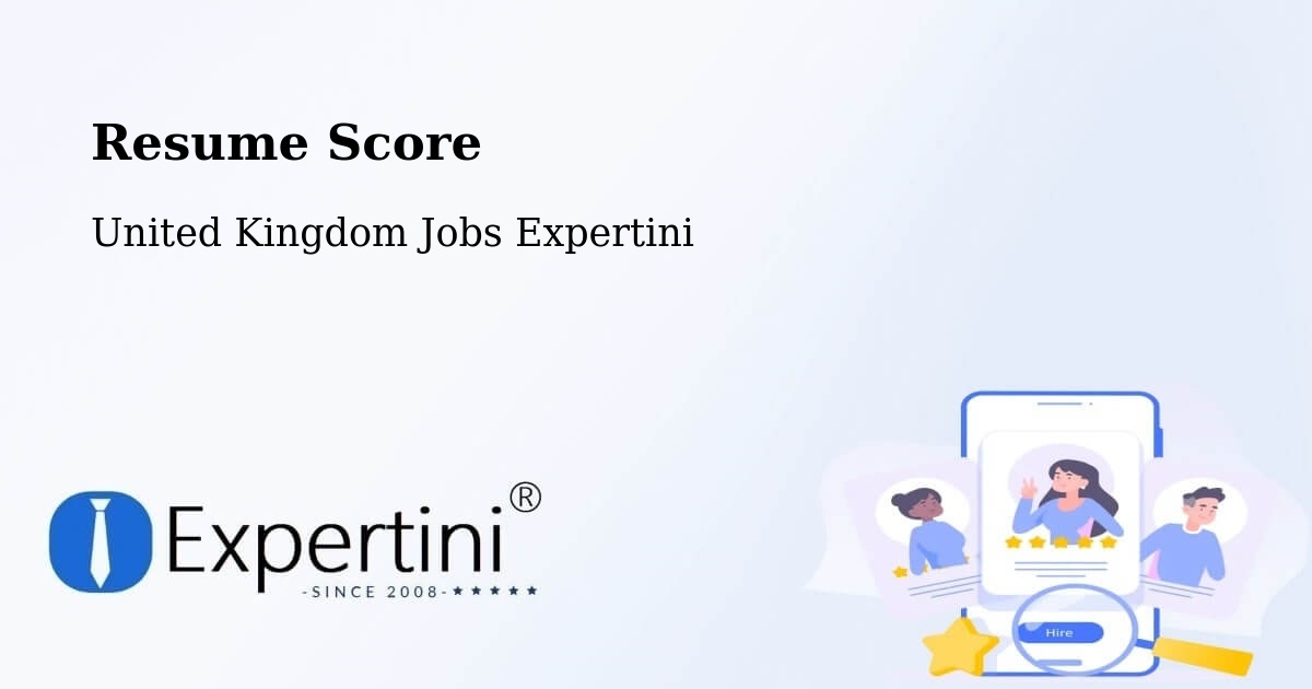 Resume Score & Job Description Match Tool – Leatherhead - United Kingdom Jobs Expertini